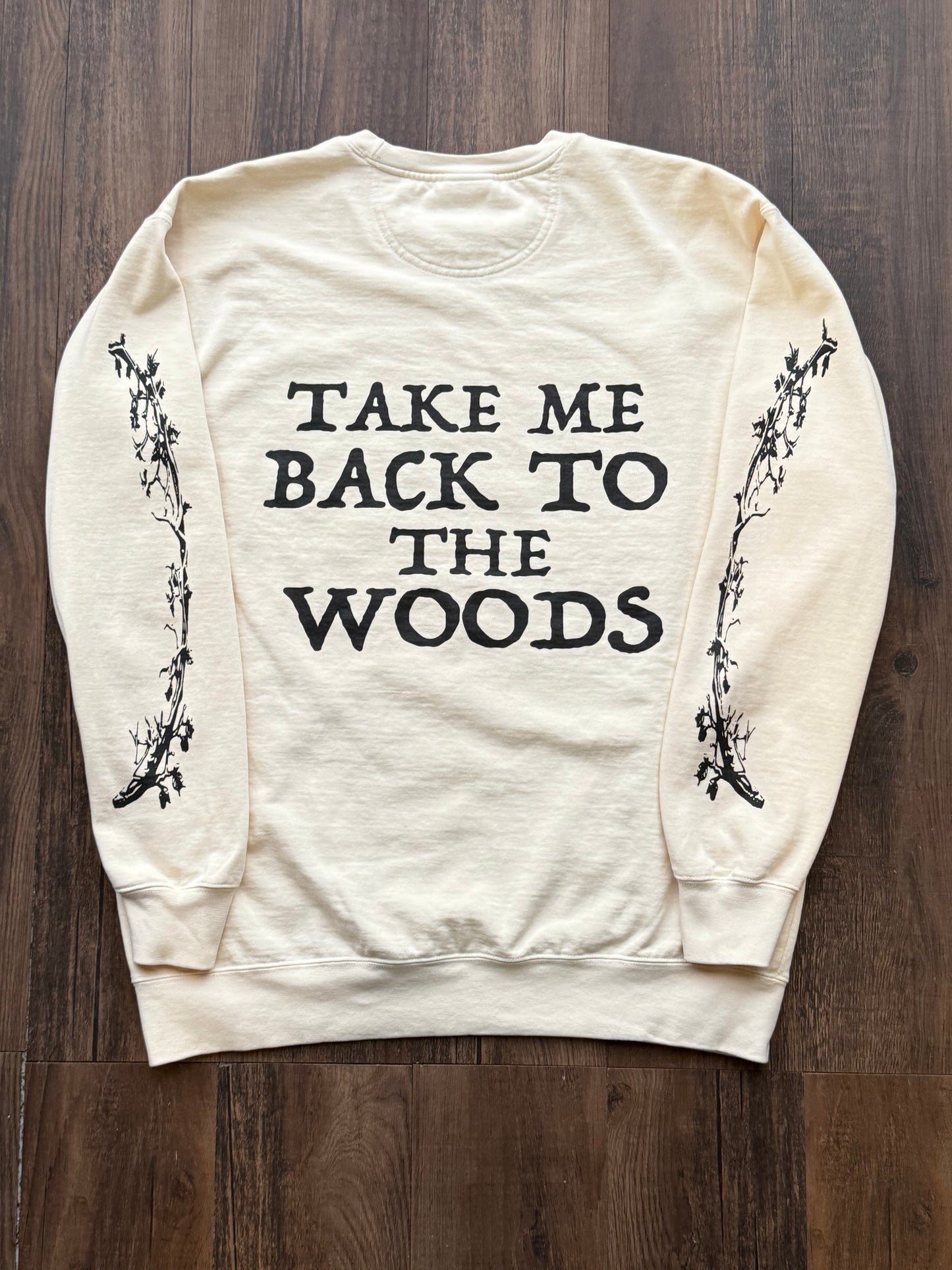 Cabin Home Crewneck - Cream