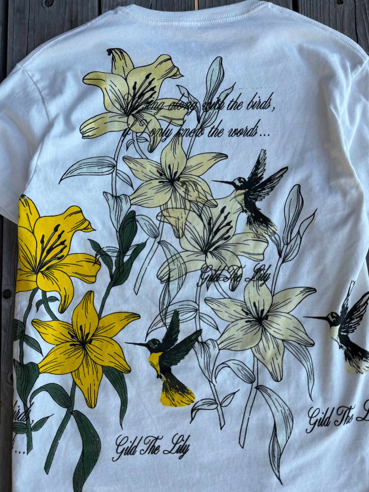 Lily Test Print Tee - Medium