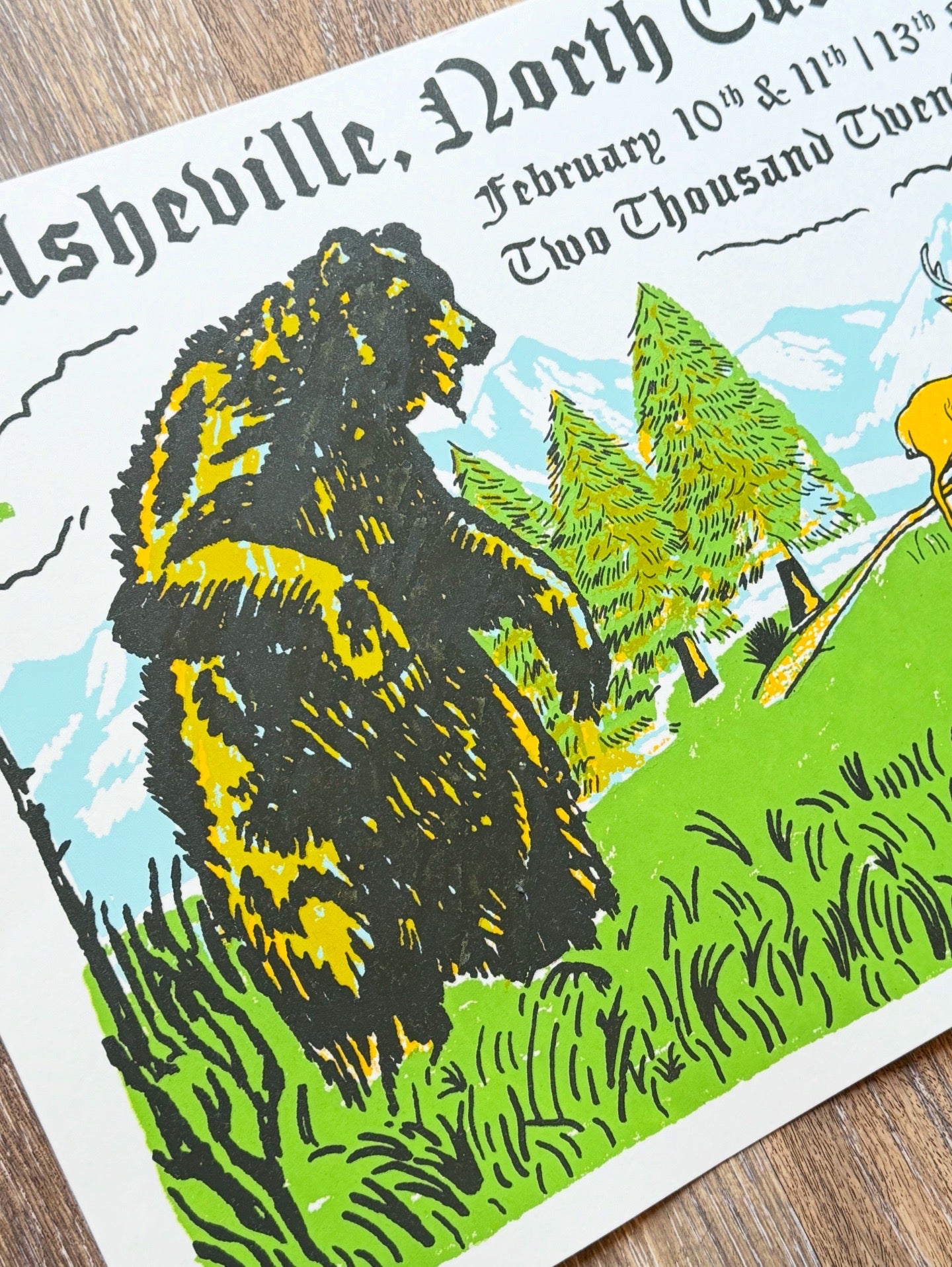 Asheville 2026 Poster 13x19