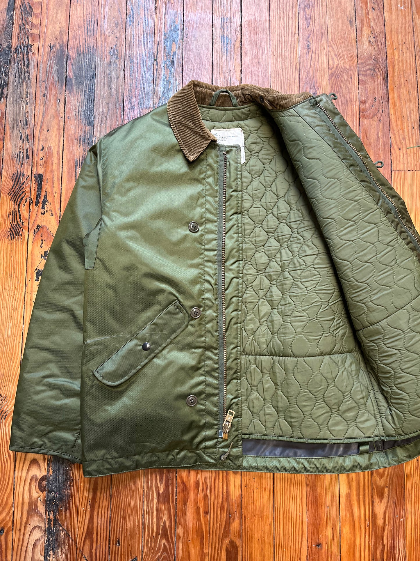 Extreme Cold Weather Impermeable Military Jacket - Large
