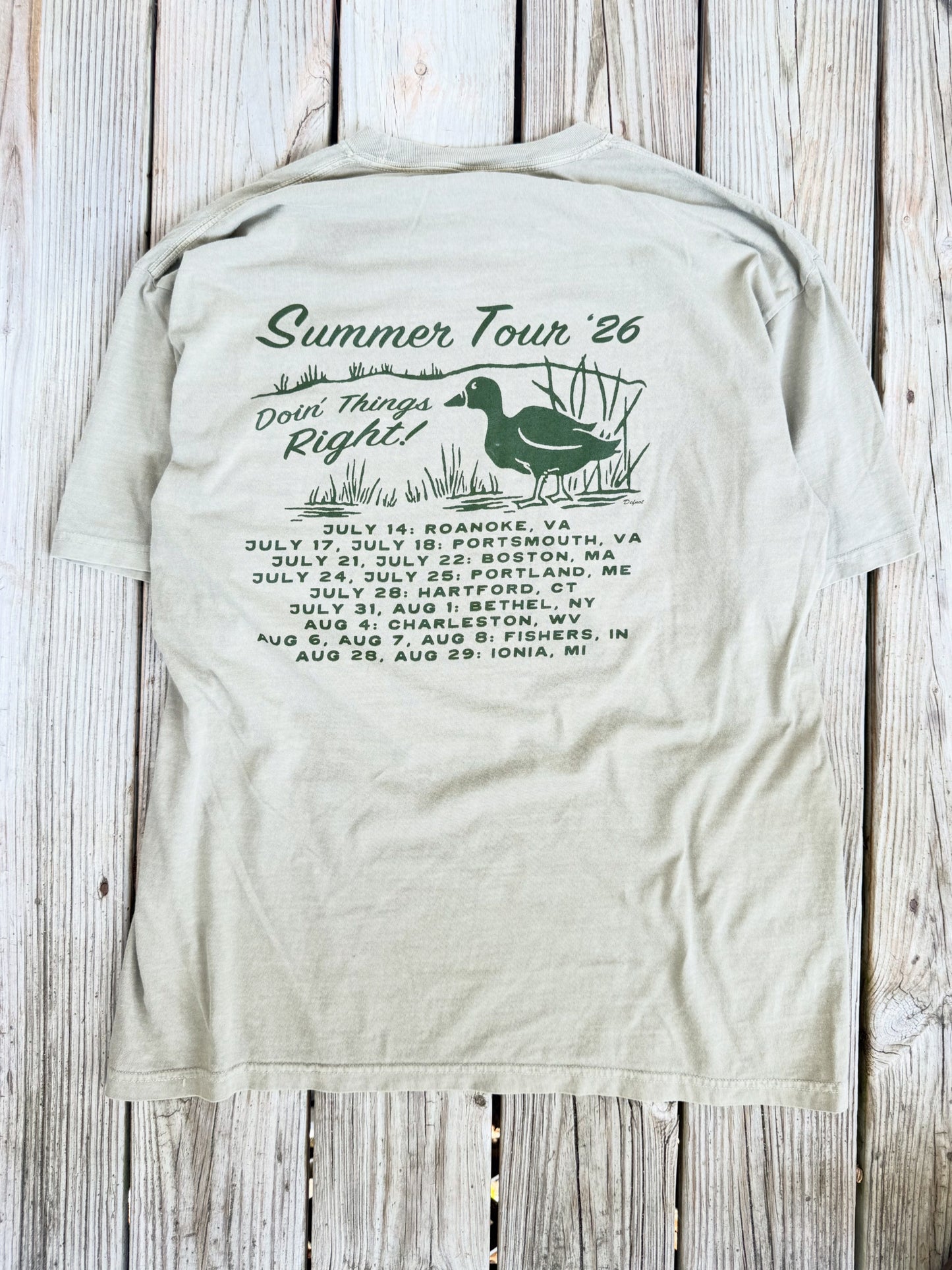 Summer 2026 Tee - Sage