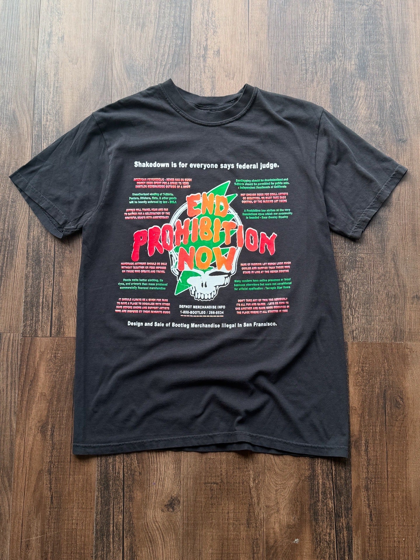 End Prohibition Tee - Black