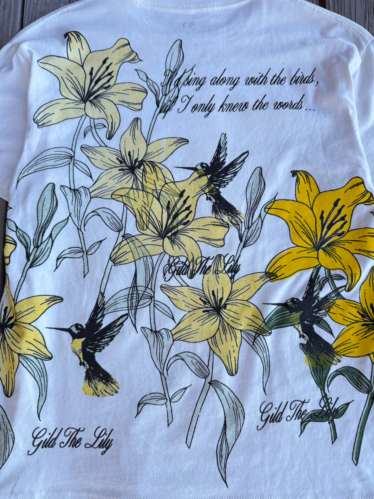 Lily Test Print Tee - Medium