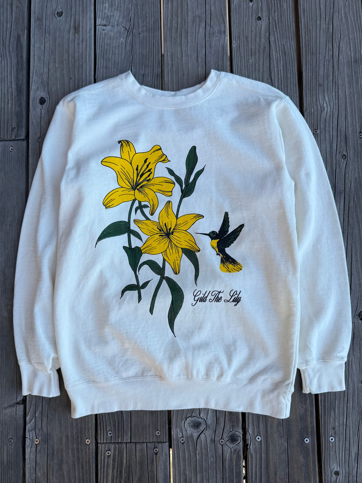 Lily Crewneck - Cream (PRE-ORDER)