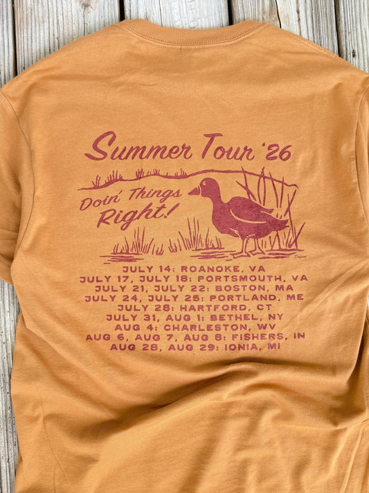 Summer 2026 Tee - Mustard