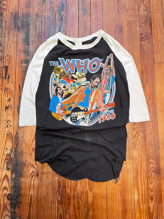 The Who Live In Concert Raglan 1980 - Large