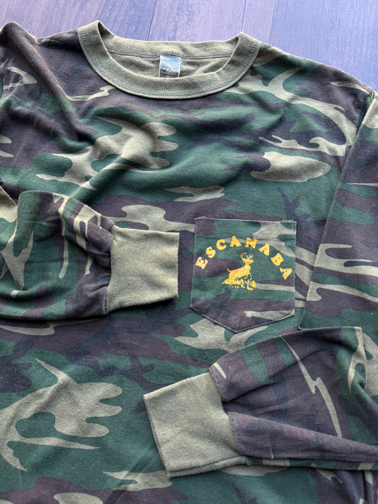 Escanaba Longsleeve - Large (VINTAGE UPCYCLED)