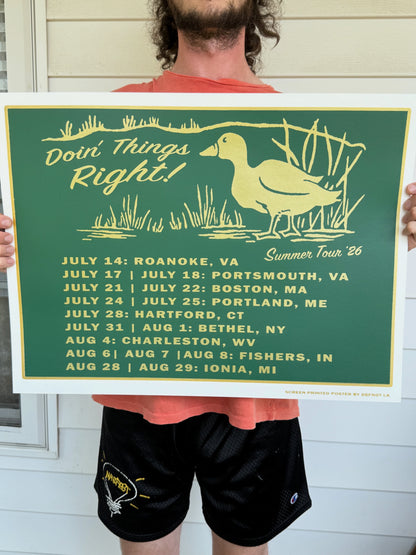 Summer 2026 Poster 18x24 (Green Variant - Edition of 15)