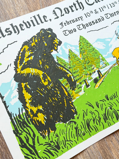 Asheville 2026 Poster 13x19