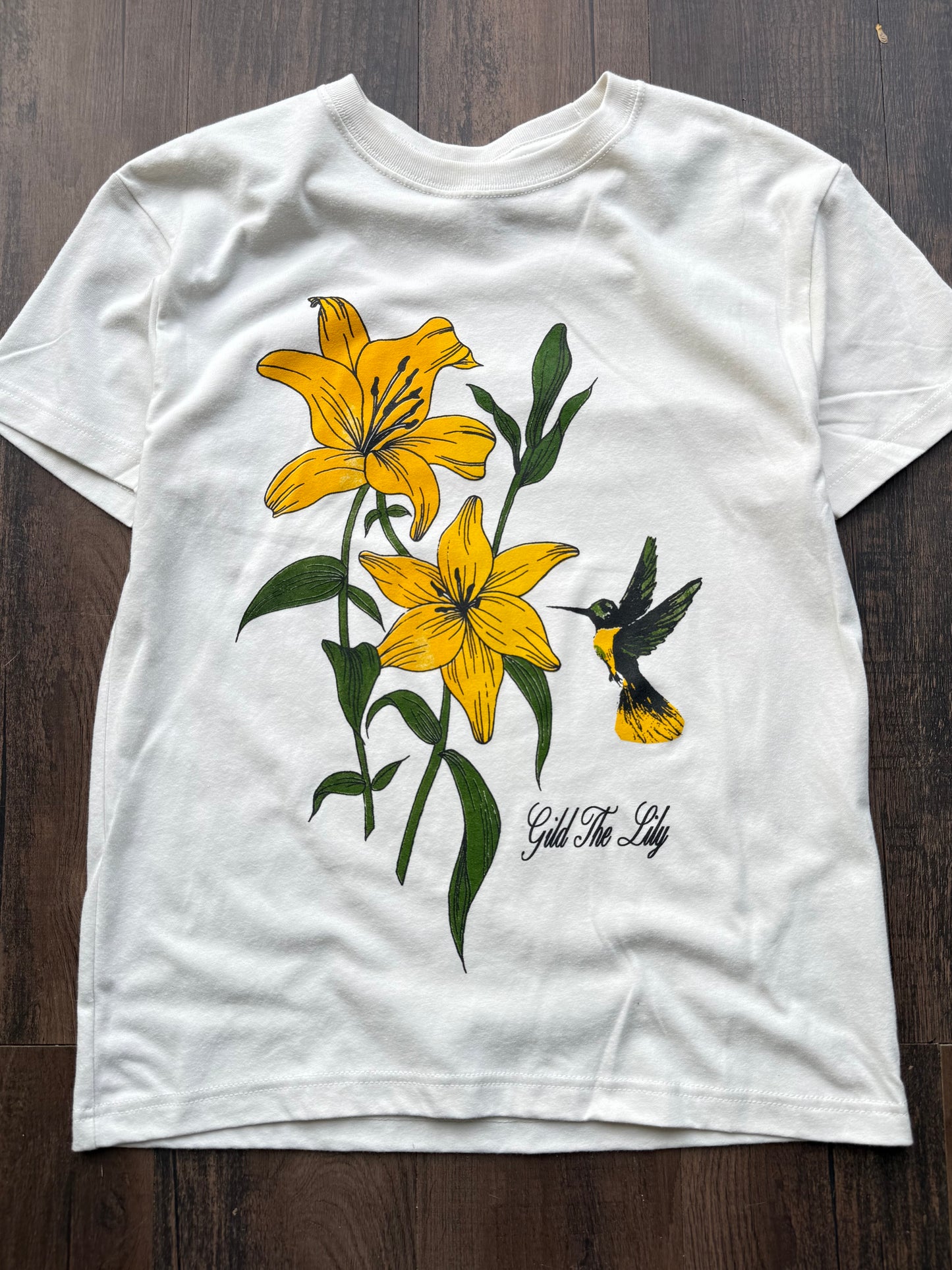 Gild The Lily Tee - Cream