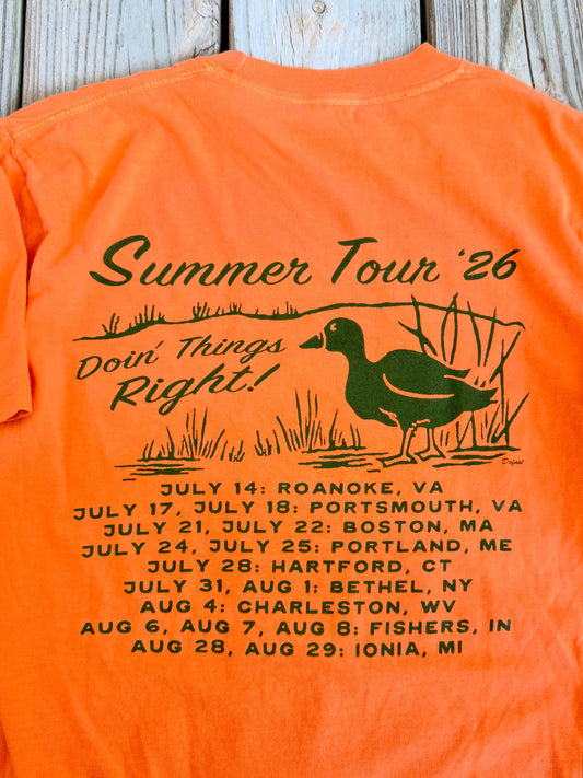 Summer 2026 Tee - Tangerine