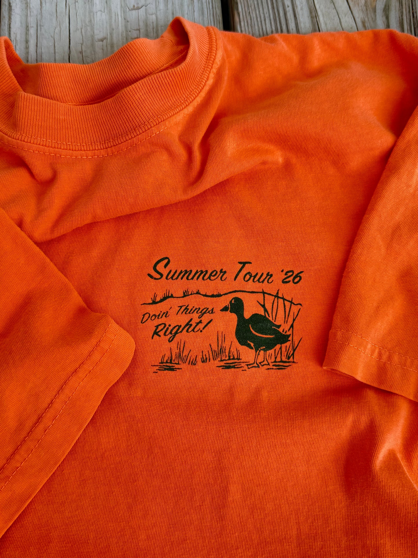Summer 2026 Tee - Tangerine