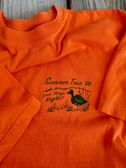 Summer 2026 Tee - Tangerine