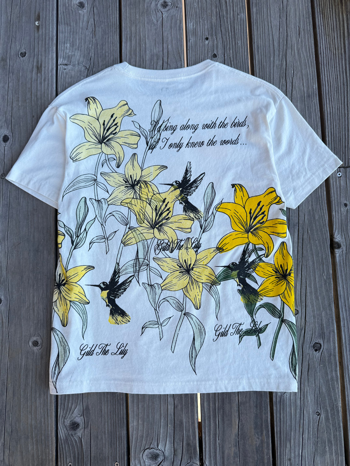 Lily Test Print Tee - Medium