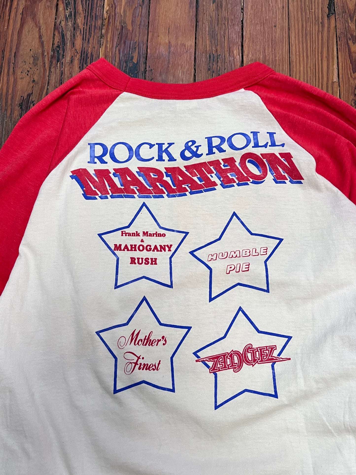 Rock & Roll Marathon Raglan 1980  - Large