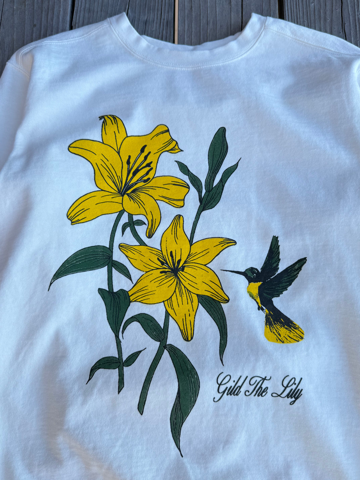 Lily Crewneck - Cream (PRE-ORDER)