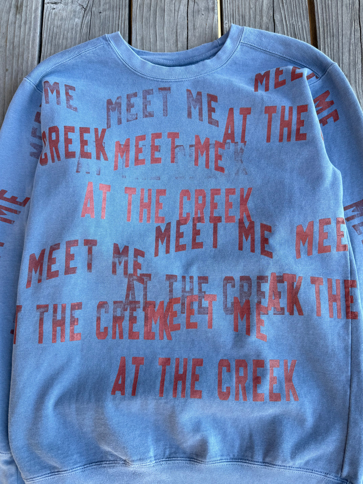 MMATC Test Print Crewneck - Small