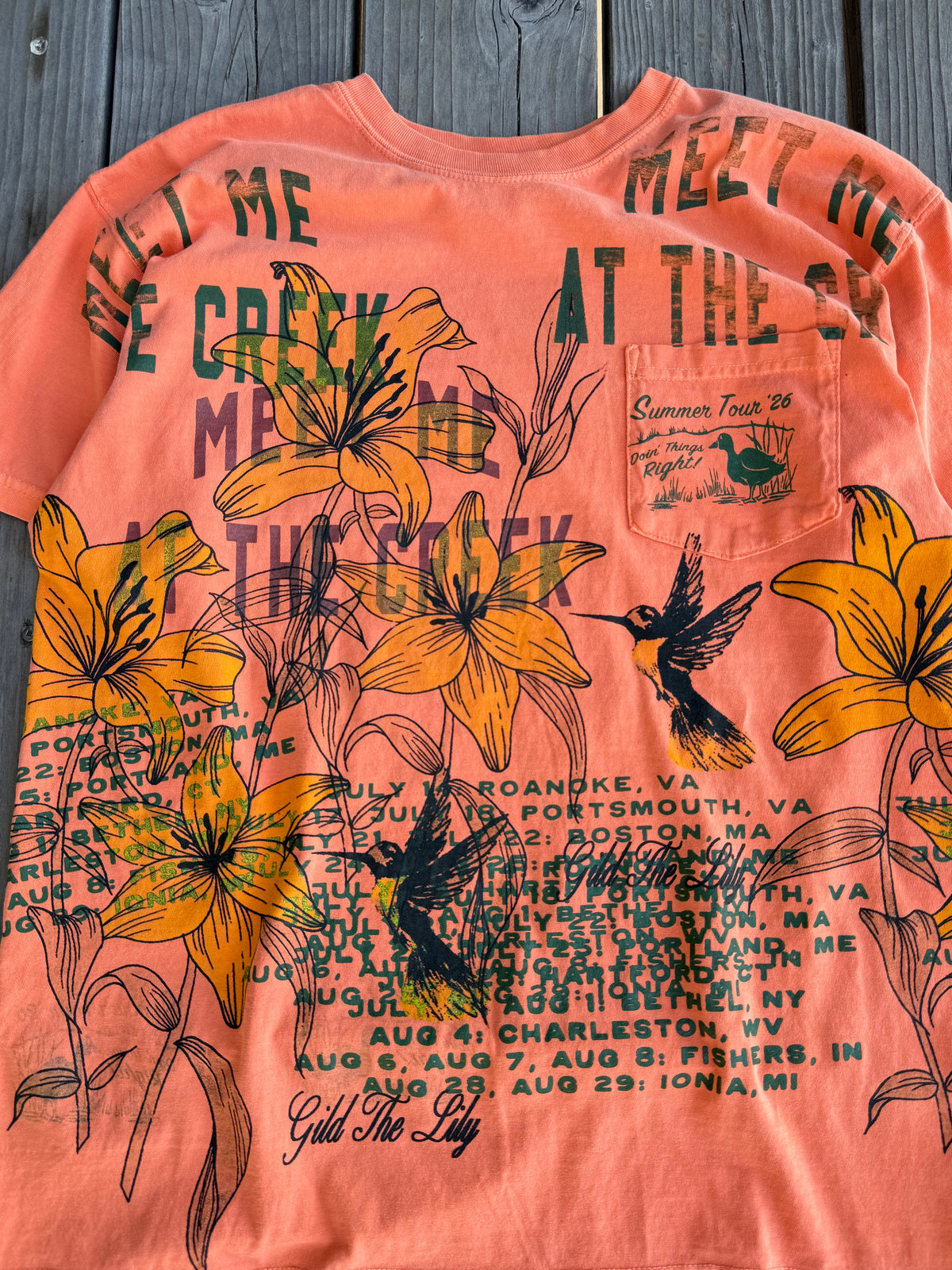Mashup Test Print Tee - Medium