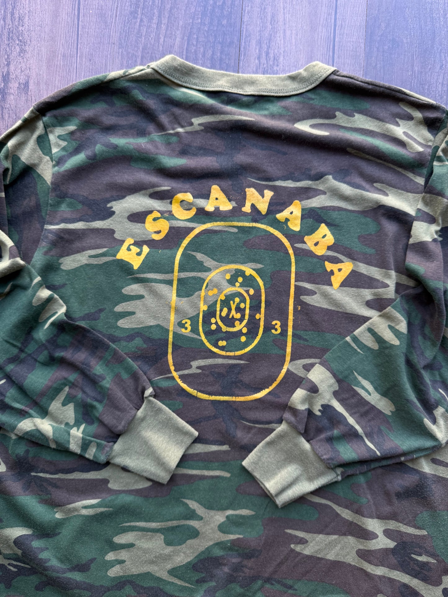Escanaba Longsleeve - Large (VINTAGE UPCYCLED)