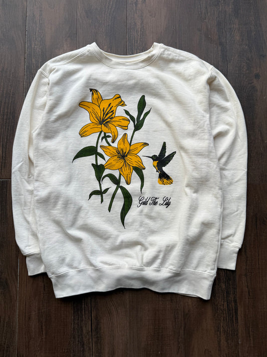 Gild The Lily Crewneck - Cream