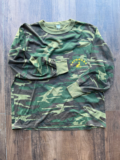 Escanaba Longsleeve - Large (VINTAGE UPCYCLED)