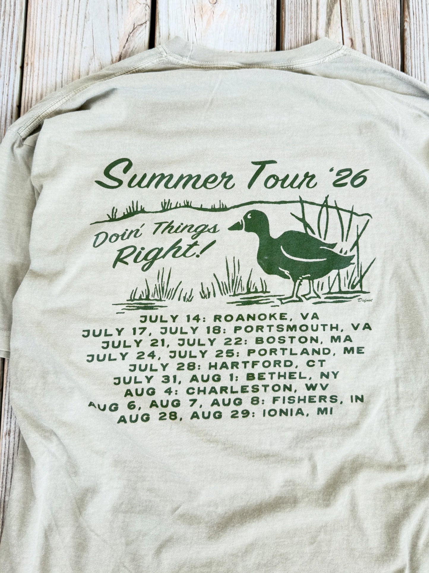 Summer 2026 Tee - Sage