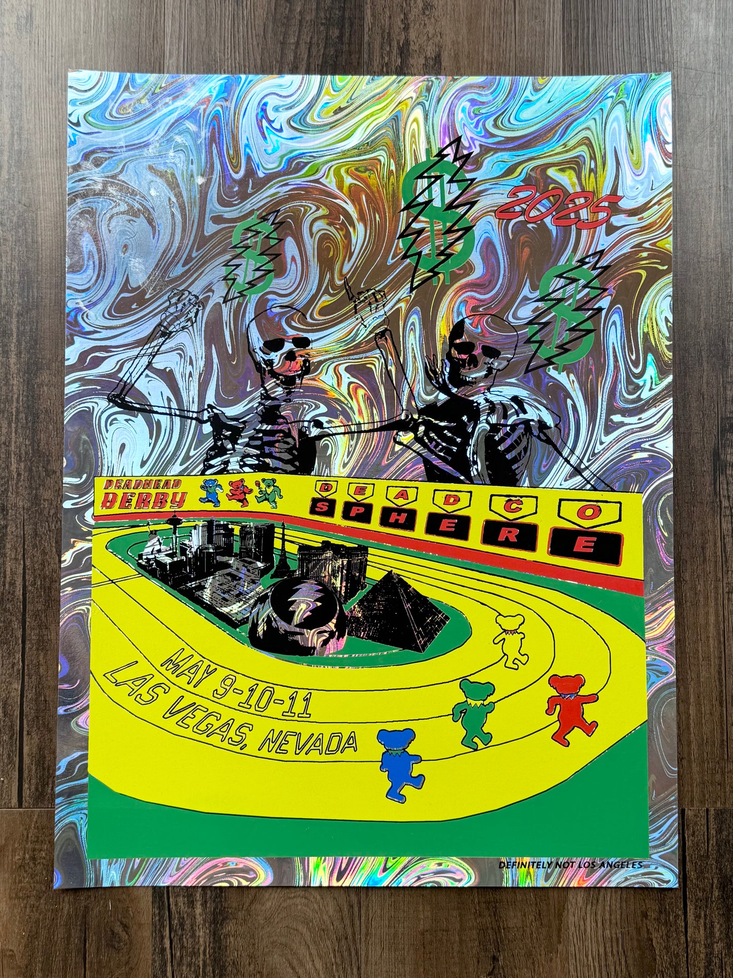 Deadhead Derby 18x24 Poster (Foil)