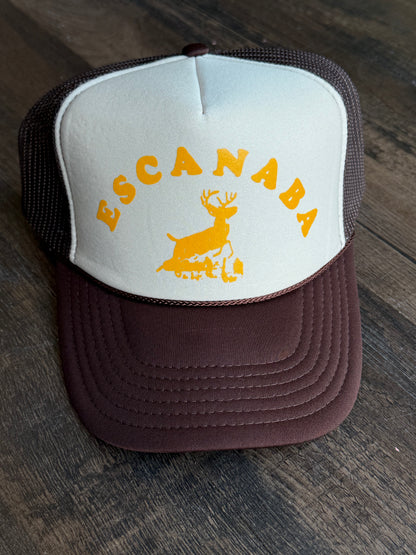 Escanaba Trucker Hat - Brown