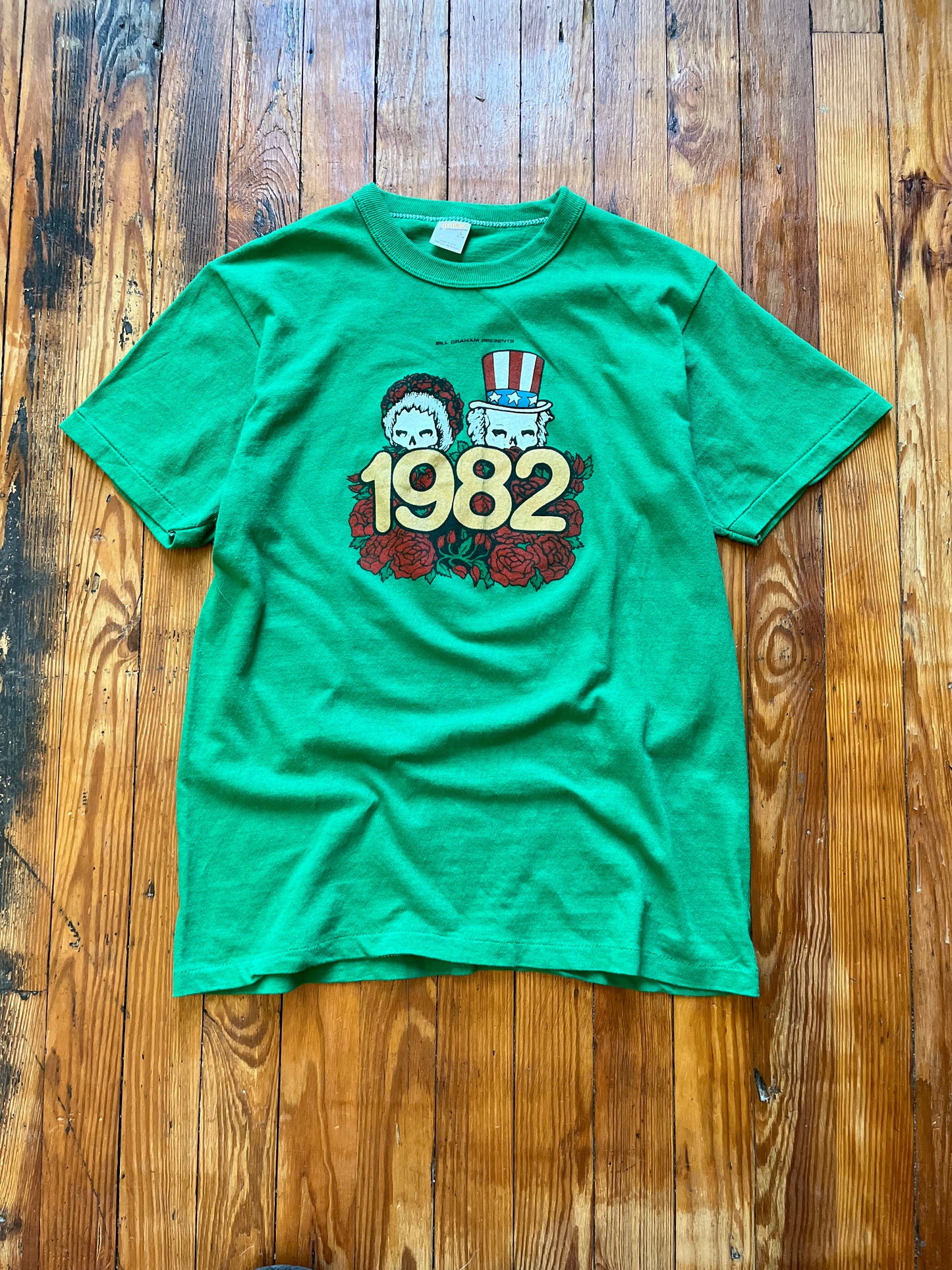 Grateful Dead Bill Graham Presents Tee 1982 - Medium