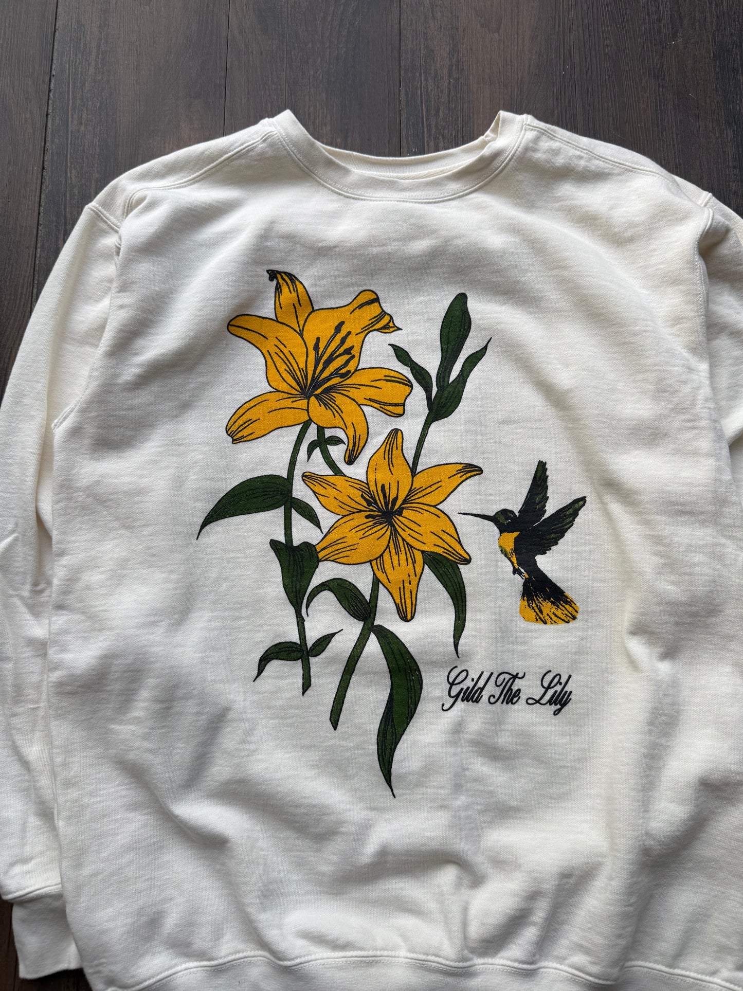 Gild The Lily Crewneck - Cream