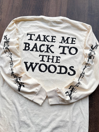 Cabin Home Longsleeve Tee - Cream