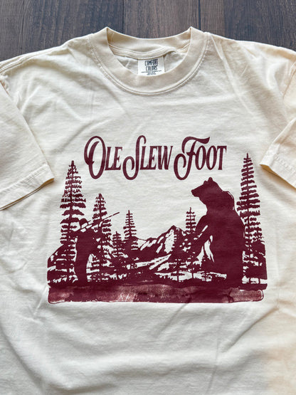 Ole Slew Foot Tee - Cream
